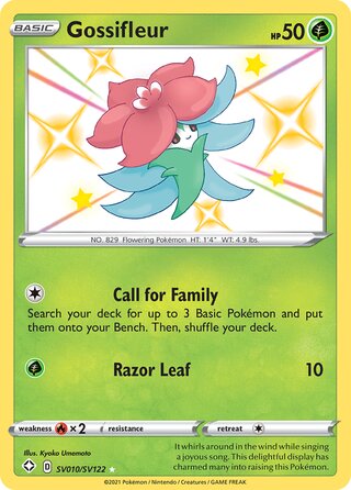 Gossifleur 10/122 from Shining Fates (Shiny Vault)