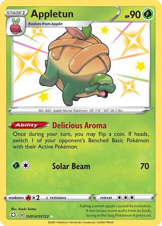 Appletun 14/122 from Shining Fates (Shiny Vault)