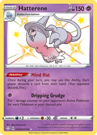 Hatterene 56/122 from Shining Fates (Shiny Vault)