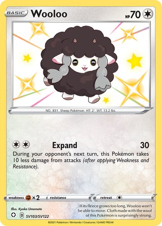 Wooloo 103/122 from Shining Fates (Shiny Vault)