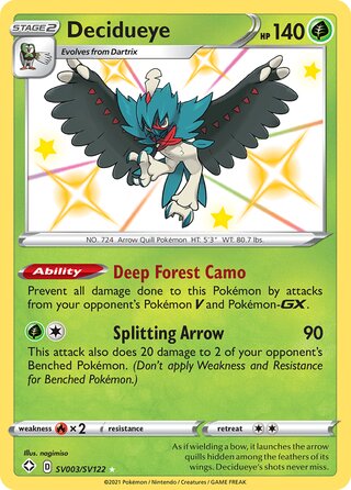 Decidueye 3/73 from Shining Fates