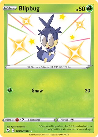 Blipbug 7/73 from Shining Fates