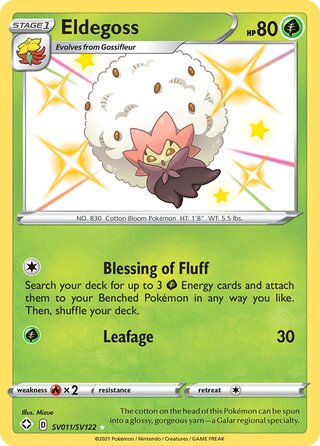 Eldegoss 11/73 from Shining Fates