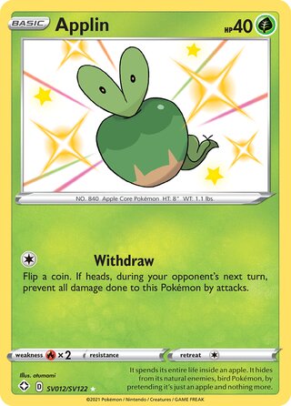 Applin 12/73 from Shining Fates