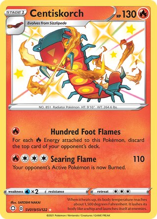 Centiskorch 19/73 from Shining Fates