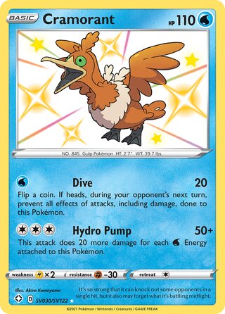 Cramorant 30/73 from Shining Fates