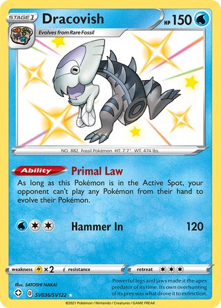 Dracovish 36/73 from Shining Fates