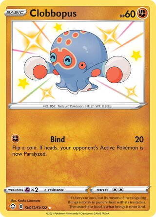Clobbopus 72/73 from Shining Fates