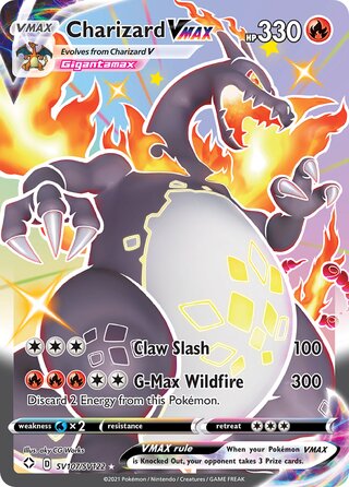 Charizard VMAX 107/73 from Shining Fates