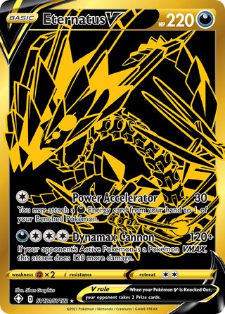Eternatus V 121/73 from Shining Fates