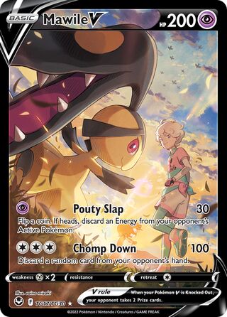 Mawile V 17/30 from Silver Tempest (Trainer Gallery)