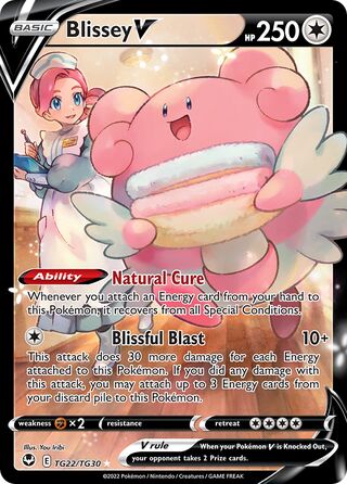 Blissey V 22/30 from Silver Tempest (Trainer Gallery)