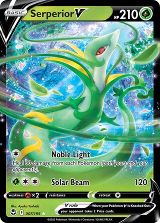 Serperior V 7/245 from Silver Tempest