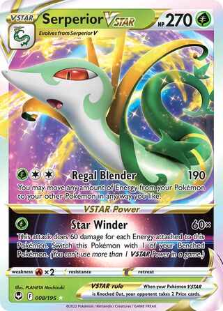 Serperior VSTAR 8/245 from Silver Tempest