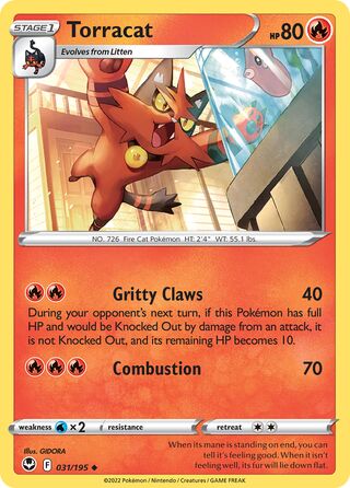 Torracat 31/245 from Silver Tempest