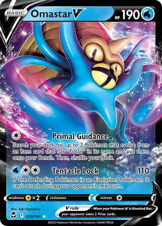 Omastar V 35/245 from Silver Tempest