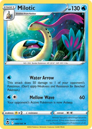 Milotic 40/245 from Silver Tempest