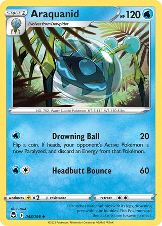 Araquanid 48/245 from Silver Tempest