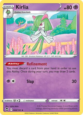 Kirlia 68/245 from Silver Tempest