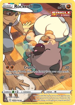 Rockruff 7/245 from Silver Tempest