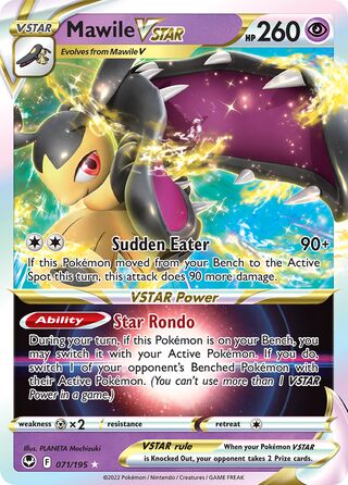 Mawile VSTAR 71/245 from Silver Tempest