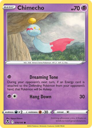 Chimecho 74/245 from Silver Tempest