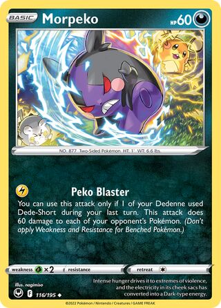 Morpeko 116/245 from Silver Tempest