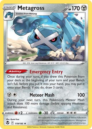 Metagross 119/245 from Silver Tempest