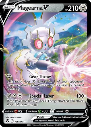 Magearna V 128/245 from Silver Tempest