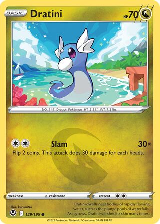Dratini 129/245 from Silver Tempest