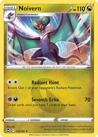 Noivern 133/245 from Silver Tempest