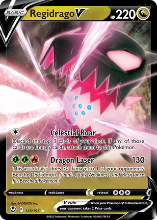 Regidrago V 135/245 from Silver Tempest