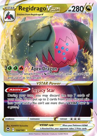 Regidrago VSTAR 136/245 from Silver Tempest