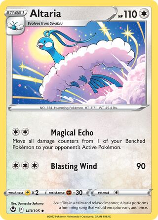 Altaria 143/245 from Silver Tempest