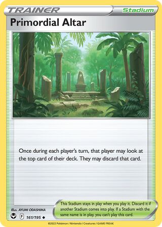 Primordial Altar 161/245 from Silver Tempest