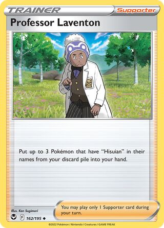 Professor Laventon 162/245 from Silver Tempest
