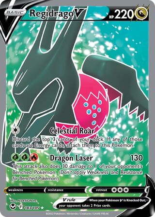 Regidrago V 183/245 from Silver Tempest
