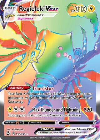 Regieleki VMAX 198/245 from Silver Tempest