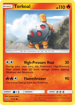 Torkoal 11/78 from Shining Legends
