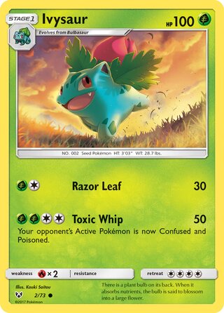 Ivysaur 2/78 from Shining Legends