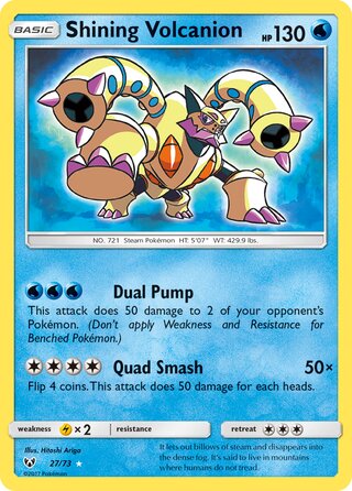 Shining Volcanion 27/78 from Shining Legends