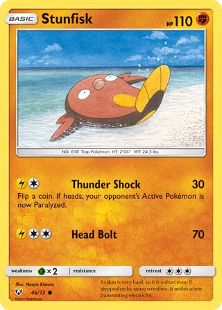 Stunfisk 46/78 from Shining Legends
