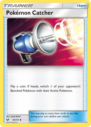 Pokémon Catcher 64/78 from Shining Legends