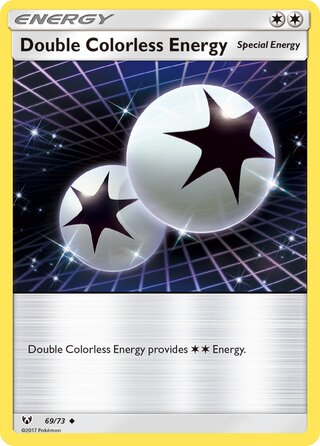 Double Colorless Energy 69/78 from Shining Legends