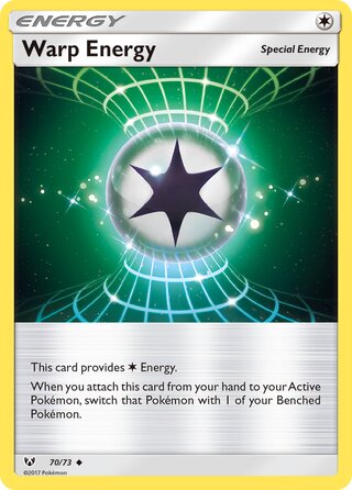 Warp Energy 70/78 from Shining Legends