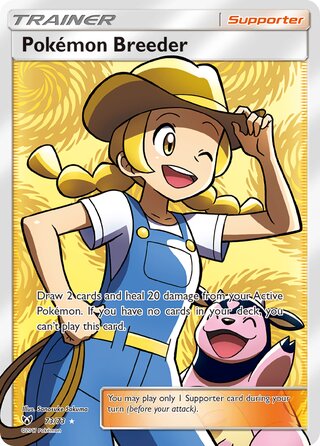 Pokémon Breeder 73/78 from Shining Legends