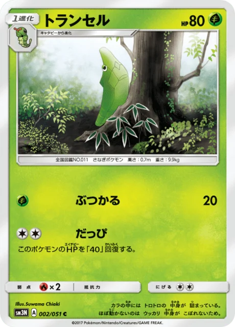 Metapod 2/64 from Darkness that Consumes Light