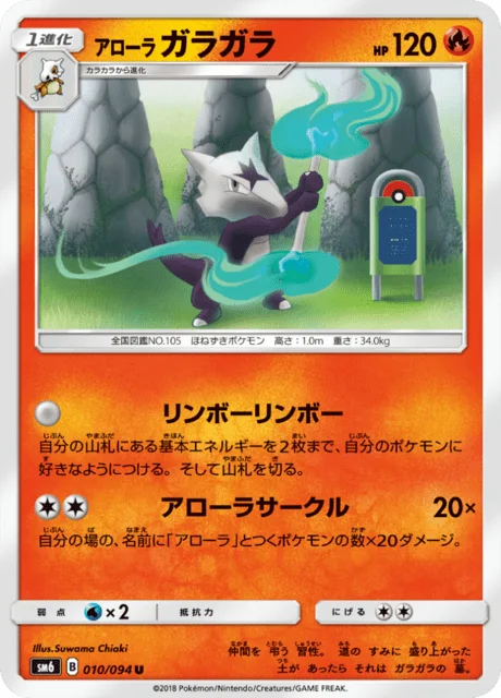 Alolan Marowak 10/110 from Forbidden Light