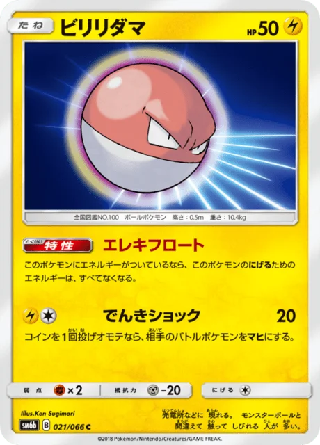 Voltorb 21/86 from Champion Road