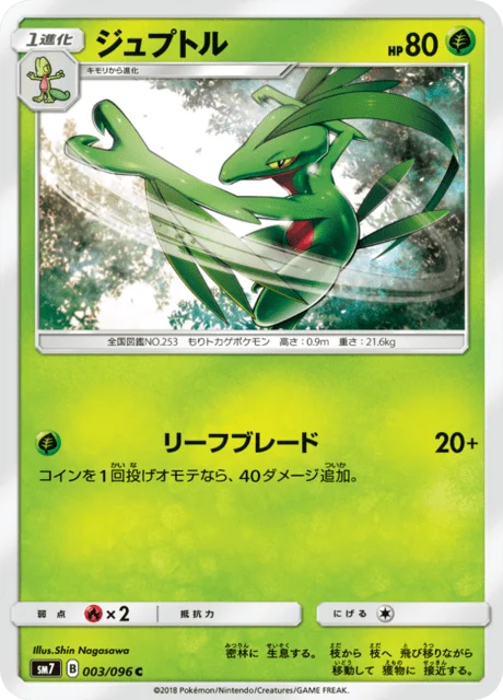 Grovyle 3/112 from Sky-Splitting Charisma